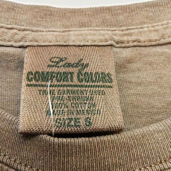 SMALL Ladies LONG Sleeve Distressed Relaxed Fit Tee - When in Doubt, Nap NEW - Picture 3 of 12